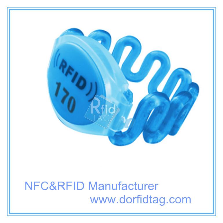 rfid bracelet nfc wristbands for events with  ntag213 nfc antenna nfc means